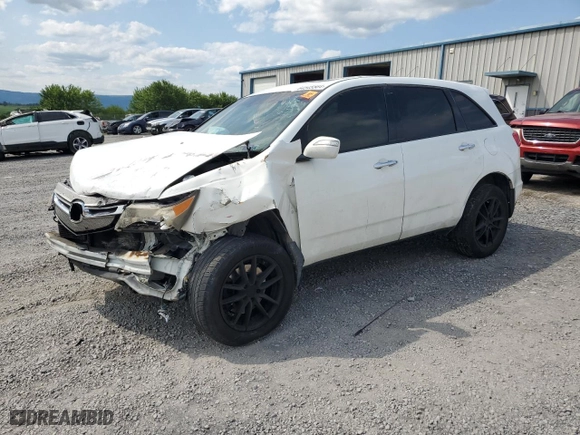 2007 Acura MDX Tech Pkg with VIN 2HNYD28397H508193, listed as a Copart auction lot 64545564 with 0 mi miles and Salvage Title. Bid and sale history available at carsss.com. Image 1.