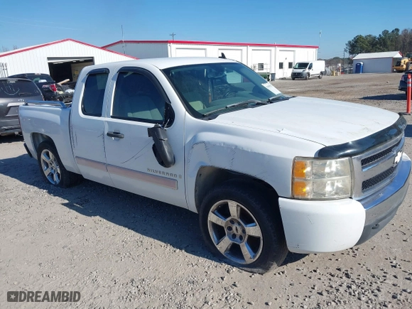 2007 Chevrolet Silverado 1500 LT w/1LT with VIN 1GCEC19J57Z502572, listed as a IAAI auction lot 36419017 with 408,345 mi miles. Bid and sale history available at carsss.com. Image 1.