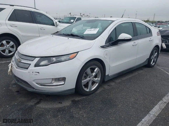 2013 Chevrolet Volt with VIN 1G1RE6E4XDU117566, listed as a IAAI auction lot 41803405 with 164,812 mi miles. Bid and sale history available at carsss.com. Image 2.