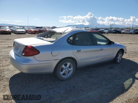 2003 Ford Taurus SES Standard with VIN 1FAFP55U43G262071, listed as a Copart auction lot 72073504 with 156,800 mi miles and Clean Title. Bid and sale history available at DreamBid. Image 3.