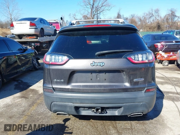 2019 Jeep Cherokee Altitude with VIN 1C4PJMLN7KD194094, listed as a IAAI auction lot 41547315 with 74,123 mi miles. Bid and sale history available at carsss.com. Image 16.