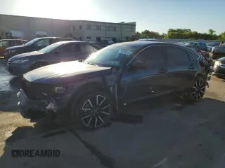 2023 Honda Accord Touring with VIN 1HGCY2F8XPA017103, listed as a Copart auction lot 55170075 with 20,130 mi miles and Salvage title. Bid and sale history available at DreamBid. Image 1.