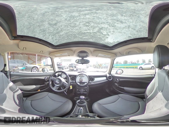 2013 MINI Hardtop with VIN WMWSU3C50DT372302, listed as a Copart auction lot 50600515 with 69,641 mi miles and Salvage Title. Bid and sale history available at DreamBid. Image 12.
