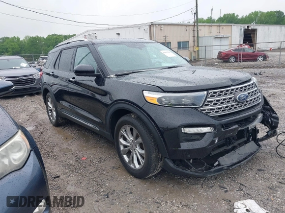 2022 Ford Explorer Limited z VIN 1FMSK7FH0NGA30831, wystawiony jako IAAI lot #42091349 z przebiegiem 43 933 mil mil oraz . Historia ofert i sprzedaży dostępna na DreamBid. Obrazek 1.