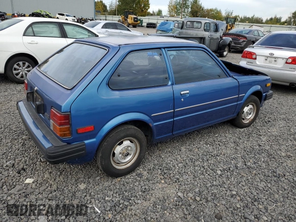 1980 Honda Civic with VIN SRC1025751, listed as a Copart auction lot 75863494 with 91,866 mi miles and Salvage title. Bid and sale history available at DreamBid. Image 3.