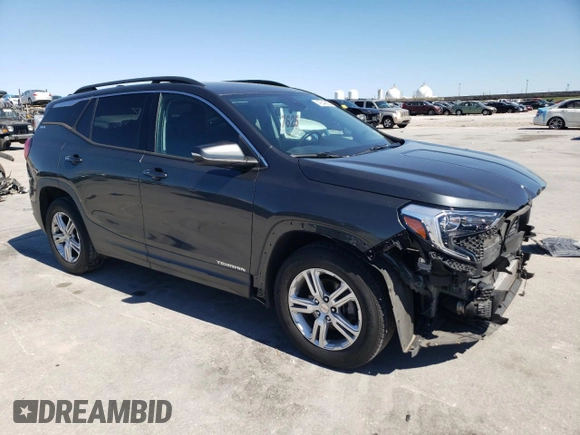 2020 GMC Terrain SLE with VIN 3GKALMEV5LL230538, listed as a Copart auction lot 49342685 with 60,078 mi miles and Salvage Title. Bid and sale history available at carsss.com. Image 4.