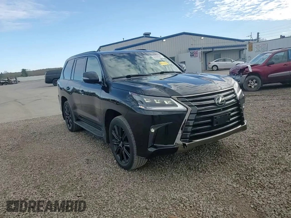 2019 Lexus LX 570 with VIN JTJHY7AX0K4292290, listed as a Copart auction lot 55386945 with 29,271 mi miles and Salvage Title. Bid and sale history available at DreamBid. Image 15.