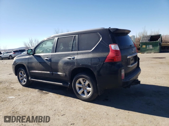 2013 Lexus GX 460 with VIN JTJBM7FX6D5055679, listed as a Copart auction lot 42048255 with 110,491 mi miles and Salvage title. Bid and sale history available at DreamBid. Image 2.