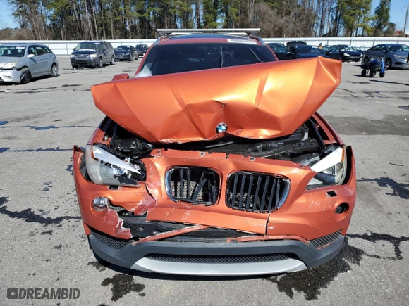 2014 BMW X1 xDrive28i with VIN WBAVL1C51EVY12926, listed as a Copart auction lot 46098205 with 79,631 mi miles and Salvage Title. Bid and sale history available at carsss.com. Image 5.