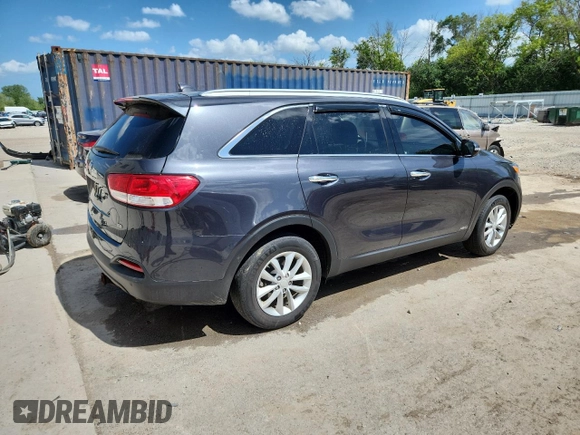 2017 Kia Sorento LX с VIN 5XYPGDA37HG332453, выставлен на аукционе Copart как лот 61095015 с пробегом 119 046 миль миль и Чистый • Clean title. История ставок и продаж доступна на DreamBid. Изображение 3.