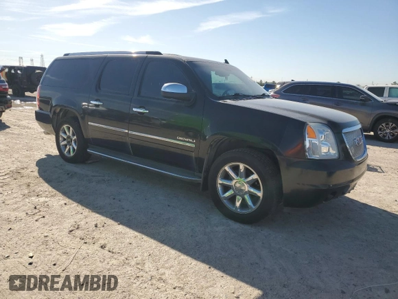 2012 GMC Yukon XL Denali with VIN 1GKS1MEFXCR300868, listed as a Copart auction lot 48139195 with 221,274 mi miles and Salvage Title. Bid and sale history available at carsss.com. Image 4.