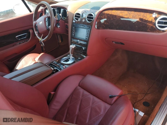 2008 Bentley Continental GT with VIN SCBDR33W98C052331, listed as a Copart auction lot 65183924 with 20,629 mi miles and Salvage Title. Bid and sale history available at carsss.com. Image 8.