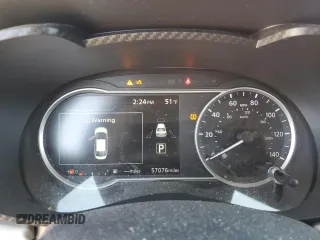 2022 Nissan Versa SV with VIN 3N1CN8EV5NL841939, listed as a Copart auction lot 48990195 with 57,076 mi miles and Salvage title. Bid and sale history available at DreamBid. Image 9.