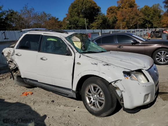 2009 Mercury Mariner Premier with VIN 4M2CU87G79KJ14527, listed as a Copart auction lot 76953474 with 0 mi miles and Salvage Title. Bid and sale history available at carsss.com. Image 4.