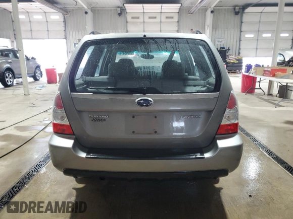 2006 Subaru Forester X with VIN JF1SG63656H724371, listed as a Copart auction lot 58783475 with 194,856 mi miles and Salvage title. Bid and sale history available at DreamBid. Image 6.