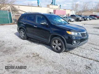 2013 Kia Sorento EX with VIN 5XYKU3A66DG331196, listed as a IAAI auction lot 41714474 with 139,250 mi miles and . Bid and sale history available at DreamBid. Image 1.