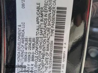 2023 Acura Integra w/A-Spec Package z VIN 19UDE4H33PA005594, wystawiony jako Copart lot #56233905 z przebiegiem 20 447 mil mil oraz Szkoda całkowita • Salvage title. Historia ofert i sprzedaży dostępna na DreamBid. Obrazek 12.
