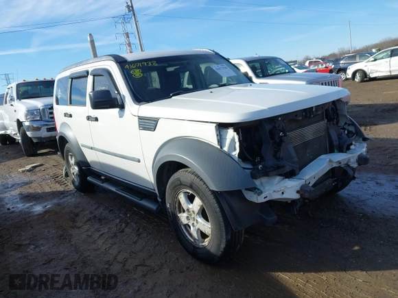 2008 Dodge Nitro SXT with VIN 1D8GU28K18W113714, listed as a IAAI auction lot 41671938 with 118,629 mi miles. Bid and sale history available at carsss.com. Image 1.