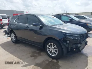 2023 Chevrolet Equinox LT z VIN 3GNAXKEG2PS174289, wystawiony jako IAAI lot #42071486 z przebiegiem 39 702 mil mil oraz . Historia ofert i sprzedaży dostępna na DreamBid. Obrazek 1.