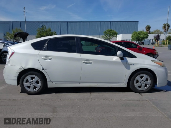 2010 Toyota Prius II with VIN JTDKN3DU2A0230102, listed as a IAAI auction lot 42086705 with 377,817 mi miles. Bid and sale history available at carsss.com. Image 13.