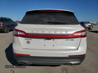 2016 Lincoln MKX Reserve with VIN 2LMPJ6LP7GBL54002, listed as a Copart auction lot 48757875 with 128,008 mi miles and Salvage Title. Bid and sale history available at carsss.com. Image 6.