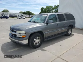 2000 Chevrolet Suburban LT with VIN 3GNFK16T0YG201987, listed as a Copart auction lot 52521885 with 282,794 mi miles and Salvage Title. Bid and sale history available at carsss.com. Image 1.