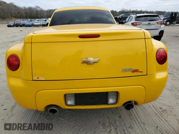2004 Chevrolet SSR LS with VIN 1GCES14P94B103652, listed as a Copart auction lot 49333685 with 28,415 mi miles and Salvage Title. Bid and sale history available at DreamBid. Image 6.