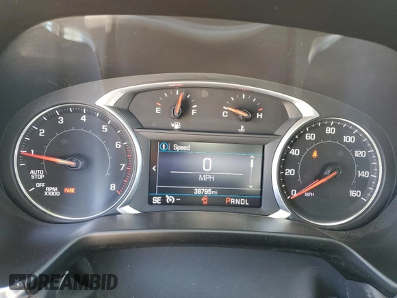 2021 Chevrolet Blazer LT with VIN 3GNKBCR43MS567044, listed as a Copart auction lot 53001395 with 38,795 mi miles and Salvage title. Bid and sale history available at DreamBid. Image 9.