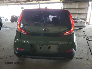 2020 Kia Soul EX with VIN KNDJ33AUXL7042878, listed as a Copart auction lot 53750775 with 161,955 mi miles and Salvage Title. Bid and sale history available at carsss.com. Image 6.