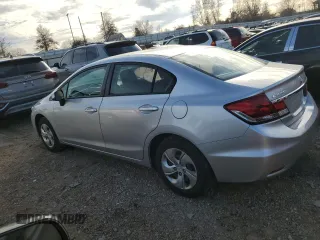 2013 Honda Civic LX с VIN 19XFB2F56DE015280, выставлен на аукционе Copart как лот 79644193 с пробегом 57 161 миль миль и Списание • Salvage title. История ставок и продаж доступна на DreamBid. Изображение 2.
