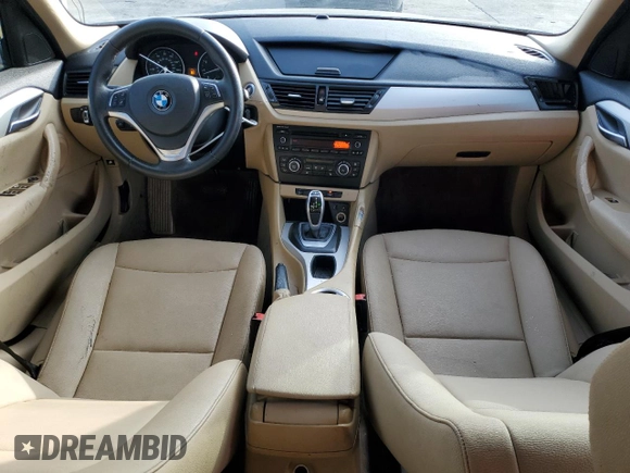 2015 BMW X1 sDrive28i with VIN WBAVM1C50FV315123, listed as a Copart auction lot 87255134 with 96,063 mi miles and Salvage Title. Bid and sale history available at carsss.com. Image 8.