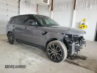 2022 Land Rover Range Rover Sport SE with VIN SALWG2SU5NA202327, listed as a Copart auction lot 48006885 with 0 mi miles and Salvage Title. Bid and sale history available at carsss.com. Image 4.