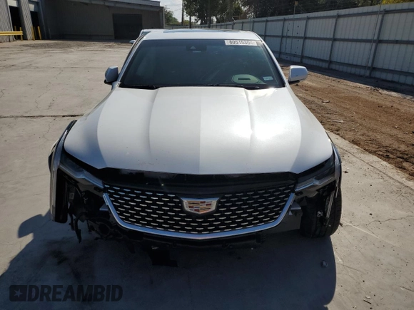2020 Cadillac CT4 Premium Luxury with VIN 1G6DB5RL9L0154414, listed as a Copart auction lot 80515304 with 17,592 mi miles and Salvage Title. Bid and sale history available at carsss.com. Image 5.