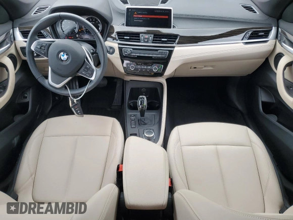 2022 BMW X1 sDrive28i with VIN WBXJG7C07N5V39345, listed as a Copart auction lot 41490005 with 26,894 mi miles and Salvage Title. Bid and sale history available at carsss.com. Image 8.