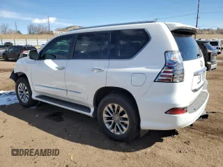 2017 Lexus GX 460 with VIN JTJJM7FX6H5151958, listed as a Copart auction lot 45040695 with 48,141 mi miles and Salvage title. Bid and sale history available at DreamBid. Image 2.