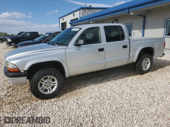 2002 Dodge Dakota Sport with VIN 1B7HG38N02S691280, listed as a Copart auction lot 66309924 with 227,327 mi miles and Clean Title. Bid and sale history available at carsss.com. Image 1.