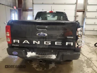 2019 Ford Ranger XL with VIN 1FTER1FH7KLA85645, listed as a Copart auction lot 43757345 with 46,669 mi miles and Salvage Title. Bid and sale history available at DreamBid. Image 6.