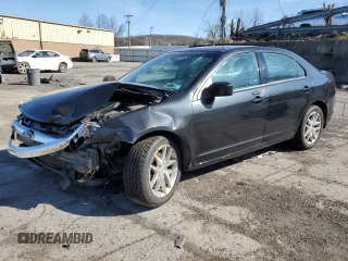 2012 Ford Fusion SEL with VIN 3FAHP0JG3CR366653, listed as a Copart auction lot 53535175 with 105,910 mi miles and Salvage Title. Bid and sale history available at carsss.com. Image 1.