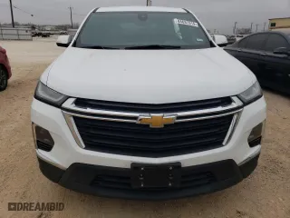 2023 Chevrolet Traverse LS with VIN 1GNERFKW4PJ169045, listed as a Copart auction lot 44637315 with 34,035 mi miles and Salvage Title. Bid and sale history available at carsss.com. Image 5.