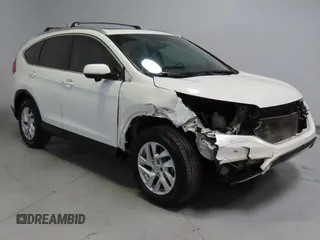 2015 Honda CR-V EX-L with VIN 5J6RM4H78FL109134, listed as a Copart auction lot 50782025 with 105,261 mi miles and Salvage Title. Bid and sale history available at carsss.com. Image 1.