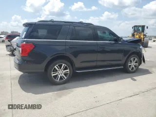2022 Ford Expedition XLT with VIN 1FMJU1HT0NEA56894, listed as a Copart auction lot 63806955 with 23,697 mi miles and Clean title. Bid and sale history available at DreamBid. Image 3.
