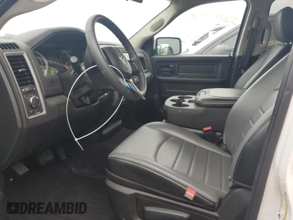 2023 Ram 1500 Tradesman z VIN 1C6RR7FG3PS524260, wystawiony jako Copart lot #58727945 z przebiegiem 21 169 mil mil oraz Czysty tytuł • Clean title. Historia ofert i sprzedaży dostępna na DreamBid. Obrazek 7.