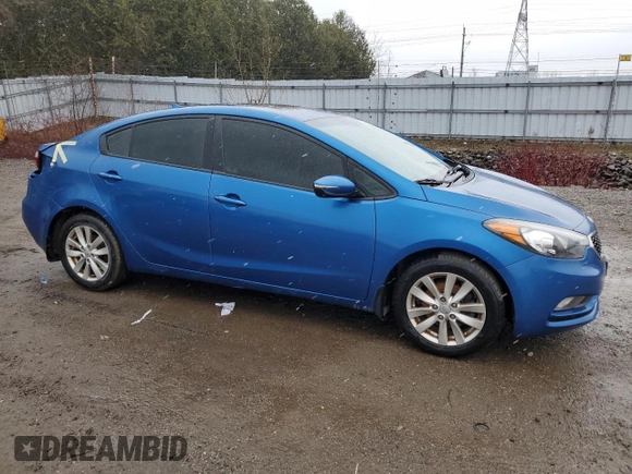 2014 Kia Forte LX with VIN KNAFX4A61E5189748, listed as a Copart auction lot 52330935 with 216,853 mi miles and Clean Title. Bid and sale history available at carsss.com. Image 4.