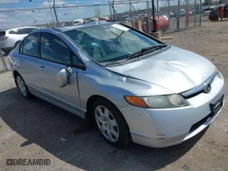 2008 Honda Civic Sdn LX with VIN 2HGFA16508H339270, listed as a IAAI auction lot 41990959 with 127,628 mi miles. Bid and sale history available at carsss.com. Image 1.