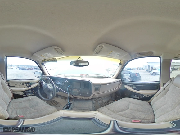 2003 Chevrolet Silverado 1500 LS with VIN 2GCEK19V031323171, listed as a Copart auction lot 43820975 with 0 mi miles and Salvage Title. Bid and sale history available at carsss.com. Image 12.