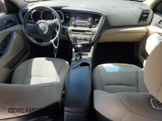 2015 Kia Optima LX with VIN 5XXGM4A75FG457674, listed as a Copart auction lot 50573355 with 125,943 mi miles and Salvage Title. Bid and sale history available at DreamBid. Image 8.