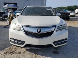2014 Acura MDX Tech Pkg with VIN 5FRYD3H42EB009760, listed as a Copart auction lot 52945005 with 209,078 mi miles and Salvage Title. Bid and sale history available at carsss.com. Image 5.