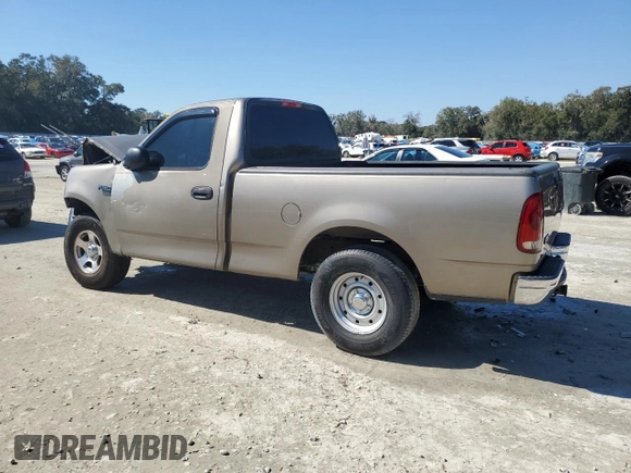 2002 Ford F-150 XL with VIN 1FTRF17212NB27543, listed as a Copart auction lot 46985425 with 0 mi miles and Salvage Title. Bid and sale history available at carsss.com. Image 2.