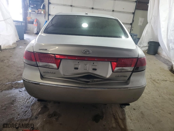 2008 Hyundai Azera Limited with VIN KMHFC46F38A289428, listed as a Copart auction lot 69294534 with 0 mi miles and Salvage Title. Bid and sale history available at carsss.com. Image 6.