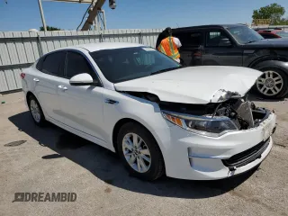 2018 Kia Optima LX with VIN 5XXGT4L35JG245332, listed as a Copart auction lot 56560595 with 109,116 mi miles and Salvage title. Bid and sale history available at DreamBid. Image 4.